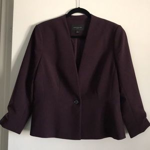 NWOT Ann Taylor Peplum Blazer